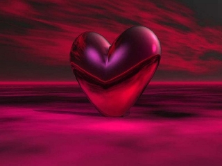 cuore disegnato al computer