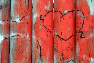 formula di amore su cancello