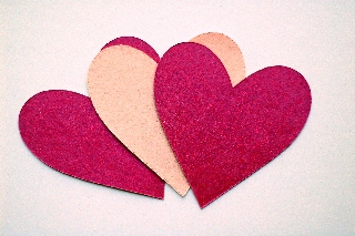 ritagli di cuori